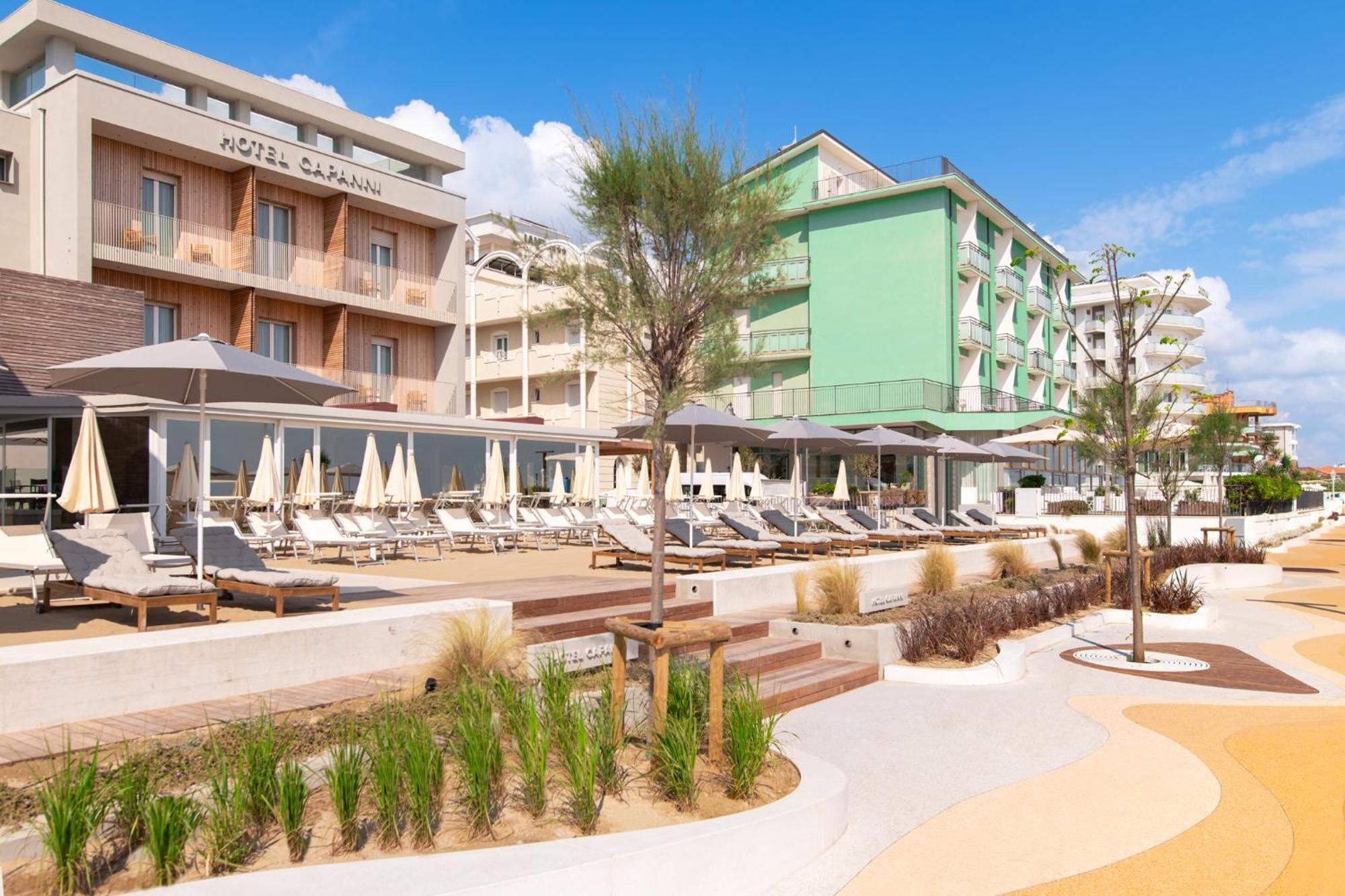 Hotel Capanni Bellaria – Igea Marina Kültér fotó